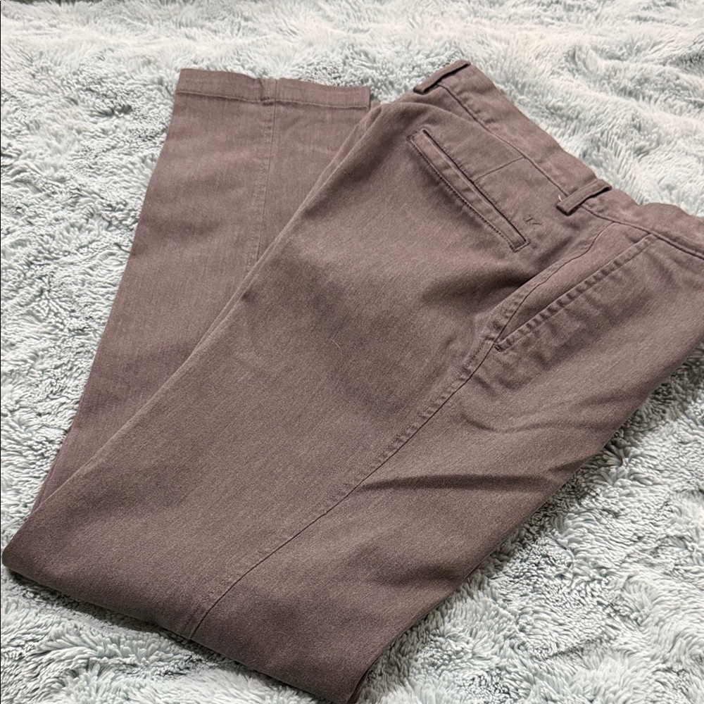 Haggar Men's Gray Chinos